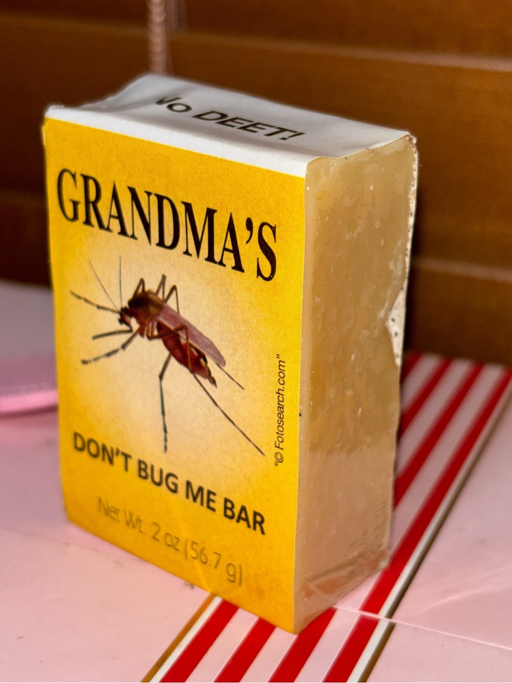 Grandma's Don't Bug Me Soap Bar - Picture 2 of 3